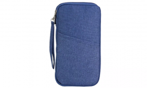 Generic H1523 - Blue, Multi Utility Passport Holder With Printing