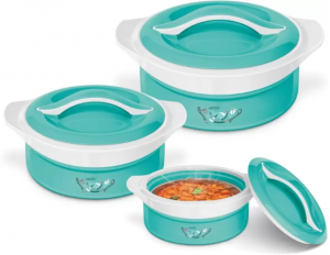 Milton Zenith Jr Giftset - Set of 3pcs with Lid Handle Thermoware Casserole Set