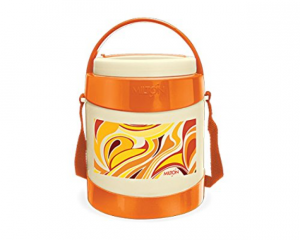 Milton Relish 3 - 3 Container, Orange Lunch Box