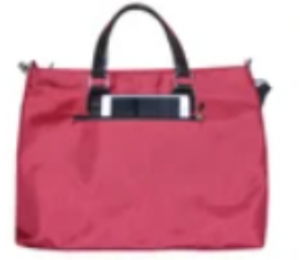 Generic H1514 - Red, Multi Utility Office Shoulder Cum Handle Bag With Printing