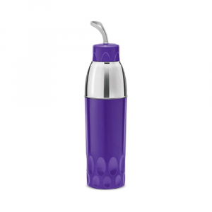 Milton Kool Zippy 700 - 650 ml, Purple Thermoware Plastic Water Bottle