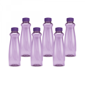 Milton Deniz - 1 Liter, Purple Water Bottle (Set of 6)