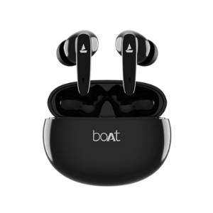 Boat Airdopes 181 - Black TWS Earbuds With Case