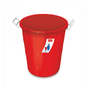 Milton Star Storage Drum - 30 Liters, Red Plastic Drum Without Lid