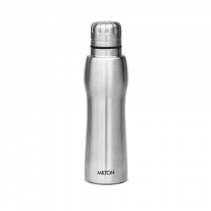 Milton Verve -400 ml, Silver ?Stainless Steel Water Bottle