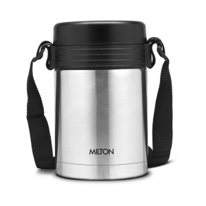 Milton Tuscany - 290 ml, Silver Stainless Steel Luch Box