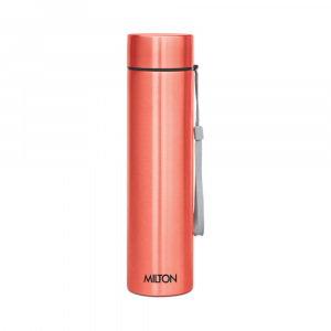 Milton Evan - 1000 ml, Red Stainless Steel Water Bottle