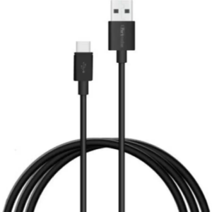 Portronics POR 656 - Black, 1M Konnect Core Cable