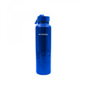 Generic H143 - 800 ml, Blue Steel Water Bottle