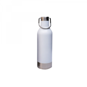 Generic H413 - 500 ml, White Steel Hot and Cold Vaccum Flask