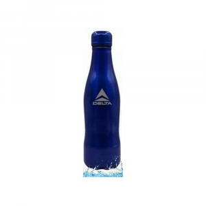 Generic H131 - 900 ml, Blue, Steel Water Bottle With Printing