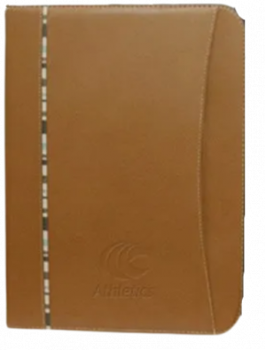 Generic H204 - Brown, Leather Office Conference Folder